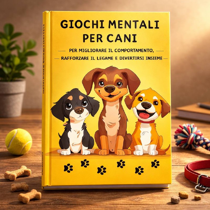 Giochi mentali per cani — Per migliorare il comportamento, rafforzare il legame e divertirsi insieme
